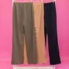 Side Slit Wide Leg Pants | S-L