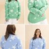 Star Patterned Sweater | S - L