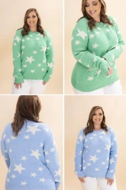 Star Patterned Sweater | S - L