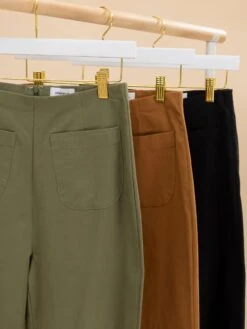 Stretch Front Pocket Ruffle Hem Twill Pants | S-XL 23 Stretch Front Pocket Ruffle Hem Twill Pants | S-XL -Women Clothing Shop 44d1d32cc4a05332e20f1576960953fc