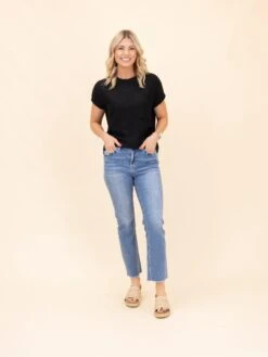 Mica Denim Super High Rise Straight Leg Jeans | 0-22 -Women Clothing Shop 456a9ac49cbb6c9b115a86726181d74c