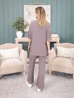 Yummi Rib Flare Pants By DD Design | S - 3XL Pair W/ Sku58417 -Women Clothing Shop 45801d08bca90005ddf63753a4d1a130