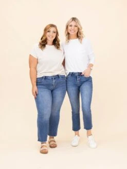 Mica Denim Freestyle Mid Rise Crop Jeans | 0-15 -Women Clothing Shop 4625b4950cdfded54d543d5f8d115c9a