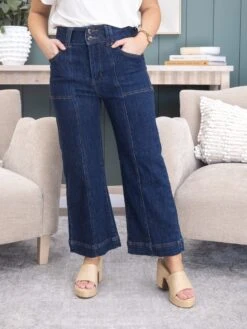 Mica Denim Super High Rise W/ Wide Crop Jean | 0-22 -Women Clothing Shop 46b7e24bd0683d31b9250fb571deb1bd