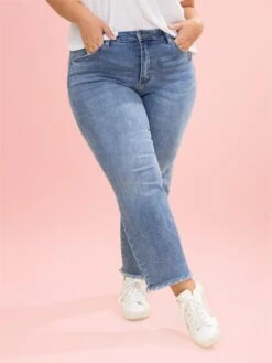 Diva Denim High Rise Crop Straight Jeans | 0 - 20 -Women Clothing Shop 47355d1c82c243bf4941265894a43d02