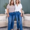 Lovervet High Rise Relaxed Flare Jean | 0-22