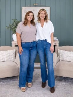 Lovervet High Rise Relaxed Flare Jean | 0-22