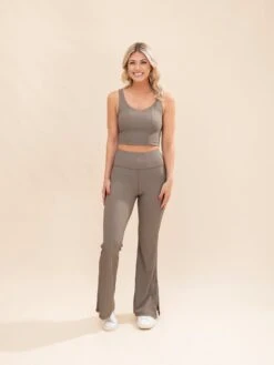 Rib Flare Pants | S-3XL Pair W/ Sku63769 -Women Clothing Shop 47d6d1a57d26d174fe5d9bad9b09f345