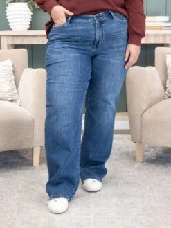 Judy Blue High Waist V-Front Vintage Wash Straight Fit Jean | 0-24 -Women Clothing Shop 47e8cd505a5ab3663c8f1b5688ad2885