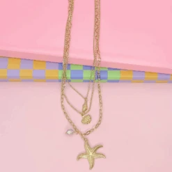 Sandy Shore Layers Necklace