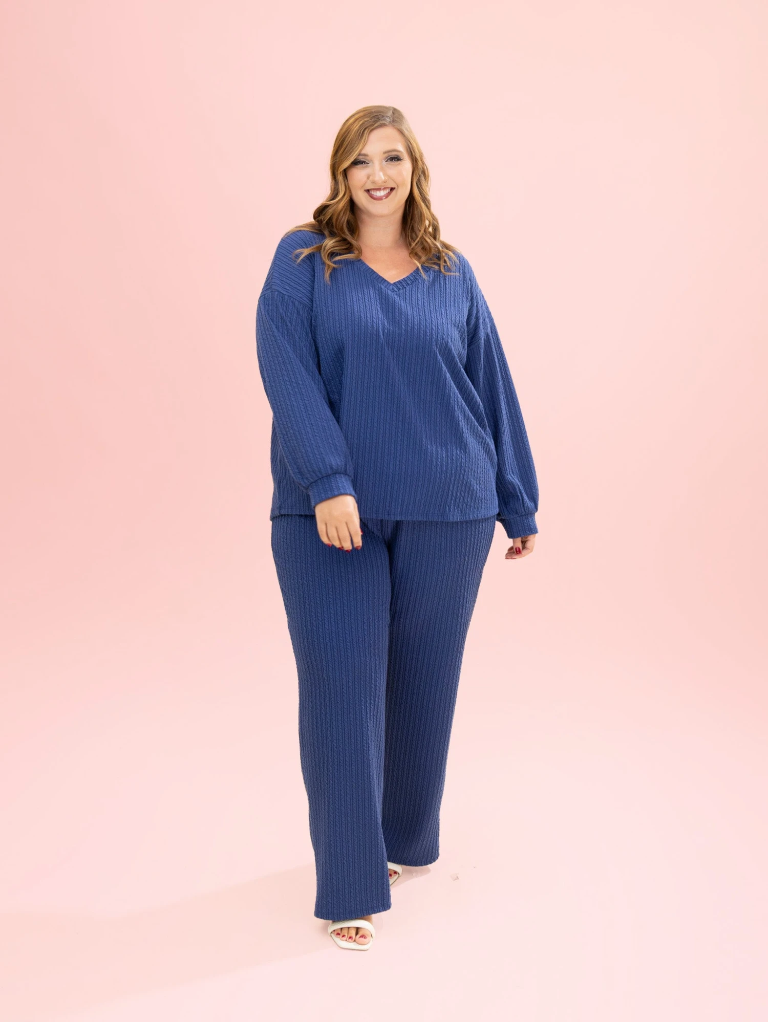 Golden Rib Elastic Waist Pants W/ Pockets By DD Design | S-3XL Pair W/ Sku64074 16 Golden Rib Elastic Waist Pants W/ Pockets By DD Design | S-3XL Pair W/ Sku64074 - Image 16