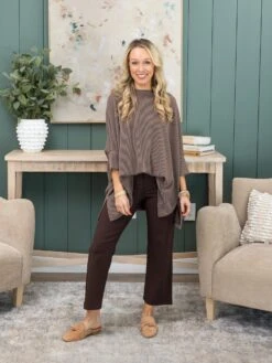 DIVA STRETCH 27" High Rise Wide Leg Stretch Crop (Neutrals) By DD Design - New | XXS-3X -Women Clothing Shop 49ea6251f57983ca3d5738f42a5d287e