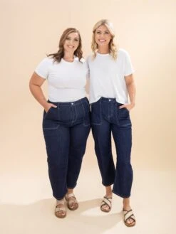 Mica Denim High Rise Barrel Leg Jeans | 0-15 -Women Clothing Shop 4a8f071ecee8b09df4a3be8eef1603dd