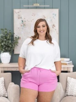 Zenana Fleece Drawstring Shorts With Pockets | S-3XL *Final Sale* -Women Clothing Shop 4aea54adcbf0b06e0962f2dc6ec4a1a5