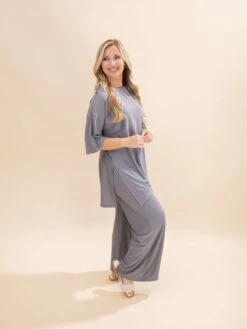 Ribbed Wide Leg Pants | S-3XL Pair W/ Sku62670 -Women Clothing Shop 4b8d51aa553fa91045533ca035e53f43