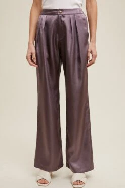 Satin Wide Leg Pants W/ Pleated Detail | S-XL Wishlist -Women Clothing Shop 4ce094f483d8c20c75cf556fa82fcdf4