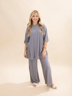 Ribbed Wide Leg Pants | S-3XL Pair W/ Sku62670 -Women Clothing Shop 4d2a651c63e2ab7eb7ff9d1ed3c9556a