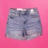 Judy Blue High Waist Destroy Cuffed Shorts | S - 3XL