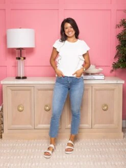 Lovervet High Rise Kick Flare Jeans | 0-15