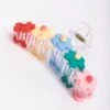 Multicolor Flower Claw Clip