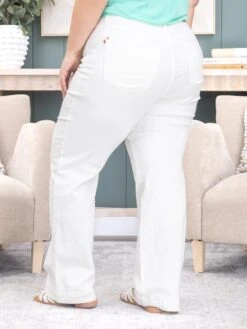 Judy Blue High-Waist Double Button Wide Leg Jeans | 0-20W -Women Clothing Shop 4e45c9353e9d28d618b7acc59f1c2896