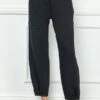 Quilted Long Tucked Pants | S - 3XL See And Be Seen