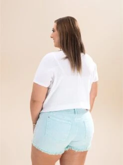 Saige Denim Tummy Control Mineral Wash High Rise Shorts | S-3XL 17 Saige Denim Tummy Control Mineral Wash High Rise Shorts | S-3XL -Women Clothing Shop 4e804843eabdb94167fa6262675aa9e1