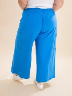 Stretch Elastic Band Cotton Capri With Contrast Stripe Bow Tie | S-3XL -Women Clothing Shop 4eab385e3abc847f838176cf009d6b18