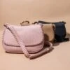 Daia Whipstitch Crossbody Bag