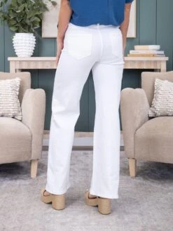 Risen Tummy Control High Rise Wide Leg Pant | 0-3X -Women Clothing Shop 51a088fe74ad45e4aeaecbc16fc88743