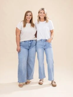 Mica Denim Mid Rise Loose Fit Straight Jeans | 0-15 -Women Clothing Shop 52fbf9de11caeafb8064f8bb207ae02c