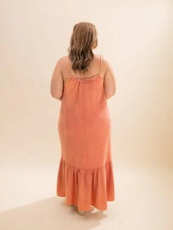 Ruffle Cotton Gauze Maxi Dress | S-L -Women Clothing Shop 536d6737f4877753cae1846228e66a0d