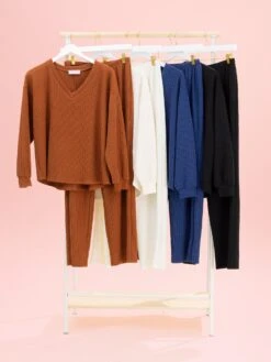 Golden Rib Elastic Waist Pants W/ Pockets By DD Design | S-3XL Pair W/ Sku64074 38 Golden Rib Elastic Waist Pants W/ Pockets By DD Design | S-3XL Pair W/ Sku64074 -Women Clothing Shop 546c57d02456e4b3c6784e02b6e12767