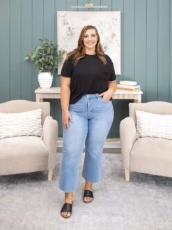 Mica Denim High Rise Cropped Flare Jean | 0-22 -Women Clothing Shop 54772fe60c62f46af1385b2e72c07a27