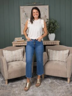 Mica Denim Wide Leg Crop Jeans | 0-15 -Women Clothing Shop 54c91d2207943b9884d2dc7c1e12b11d