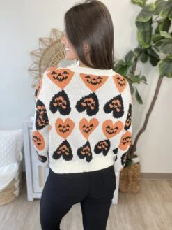 STACCATO Halloween Heart Patterned Sweater | S - XL -Women Clothing Shop 54vTcmgYXcR6rsqwGd04ODEHcwVzJJFws7cSRqLC