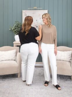 Mica DenimHigh Rise Wide Leg W/Raw Hem Jean | 0-15 -Women Clothing Shop 5645985b251b8927f7db1e836b785baa