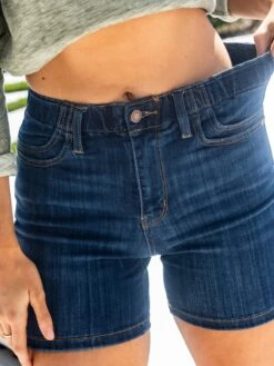 Judy Blue High Waist Mid Length Shorts | S-3X -Women Clothing Shop 564a9bb7e24427bc15f3a3142ab61e60