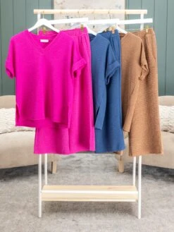 Crinkle Textured Elastic Waist Crop Pants W/Pockets | S-3X Pair W/ Sku53465 -Women Clothing Shop 56c5abac54a17046b38a8a0b02471e62