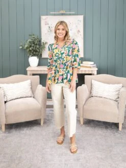 Mica Denim Chromatic High Rise Wide Crop | 0-15 -Women Clothing Shop 5777cc1c756f178349b14d3a86fa6028