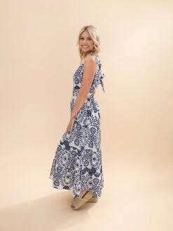 Sleeveless Square Neck Floral Maxi Dress | S-3XL -Women Clothing Shop 579d06ac581752a8245b6befde103e99