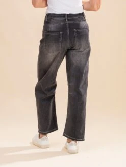 Mica Denim Super High Hidden Button Barrel-leg Jean | 0-15 -Women Clothing Shop 57da5e1069379e69c7eaa7e84c626d51