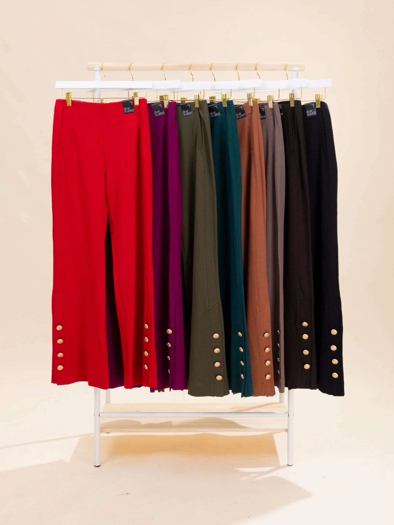 Dear Scarlett Magic Stretch Pull-On Flare Gala Pants | S-3XL 1 Dear Scarlett Magic Stretch Pull-On Flare Gala Pants | S-3XL