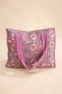 Patterned Floral Jane Tote Bag Farylina -Women Clothing Shop 5a1861232457cfdd1c00a62a5a79d99b