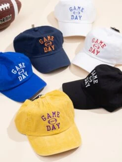 "Game Day" Football Embroidered Baseball Cap | Game Day -Women Clothing Shop 5c2f20e1eef2299249e052593d29a55e