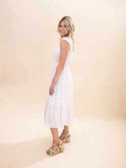 Bow Pattern Ruched Sleeve Smocked Midi Dress | S-3X 11 Bow Pattern Ruched Sleeve Smocked Midi Dress | S-3X -Women Clothing Shop 5c7761ff140aa580f3c93d50ebac83b7