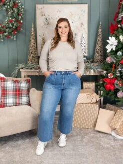 Lovervet High Rise Crop Wide Leg Carpenter Jeans | 0-22 -Women Clothing Shop 5c9983e9726b495f29cc625be5d66e05