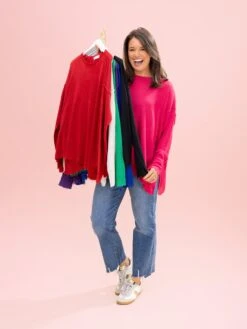 Oversized Lightweight Raw Hem Sweater By DD Design | S-3XL -Women Clothing Shop 5d5670be85e3fb678559035a6612c6ff