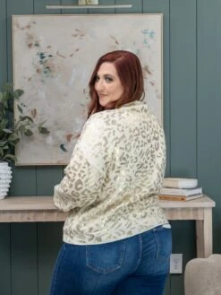 Metallic Leopard Sweater | S- XL 7 Metallic Leopard Sweater | S- XL -Women Clothing Shop 5e0f4c275da6a7638722a86b829686d2