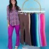 Essential COMFORT STRETCH Pull-OnFlare Pants | S - 3X